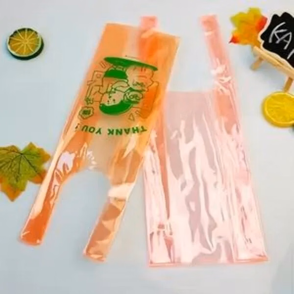 Factory Wholesale Supermarket Plastic Bag with Handles