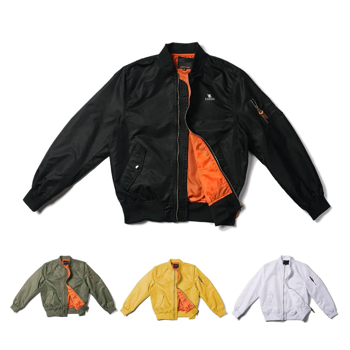 Standing Collar Jacket 1