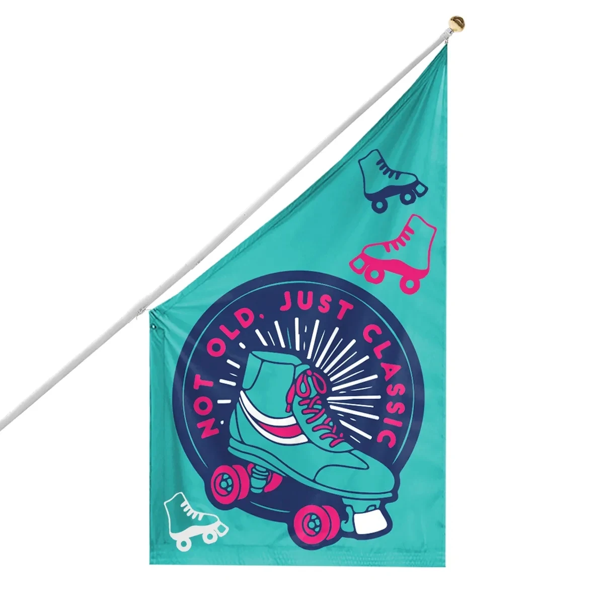 Screen Sublimation Building Flags 10.4' x 6' 1