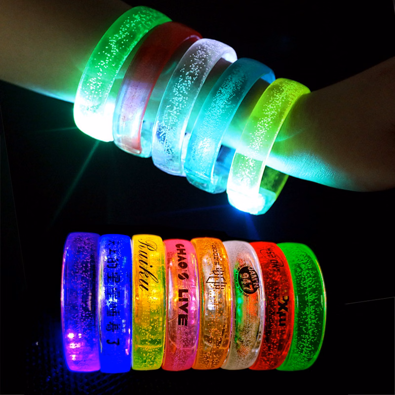 Light Bubbles Bangle Bracelet