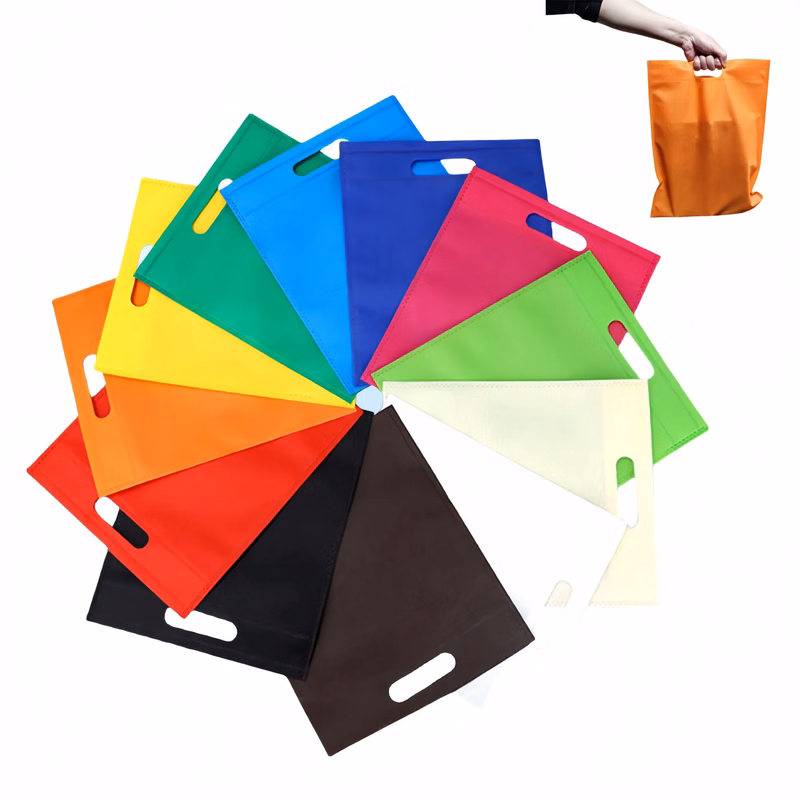 Flat Mouth Non-Woven Advertising Handbag