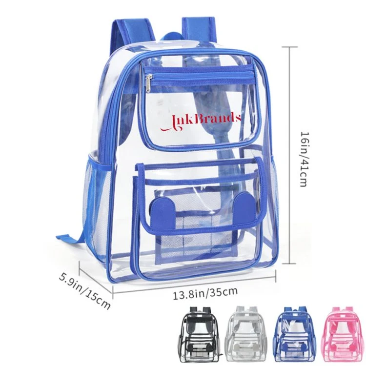 Clear Backpack Heavy Duty PVC Transparent 1