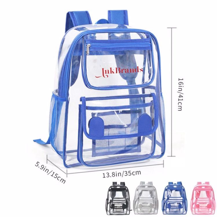 Clear Backpack Heavy Duty PVC Transparent