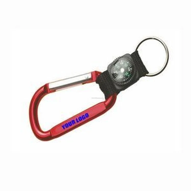 Carabiner w/ Strap & Split Ring 1