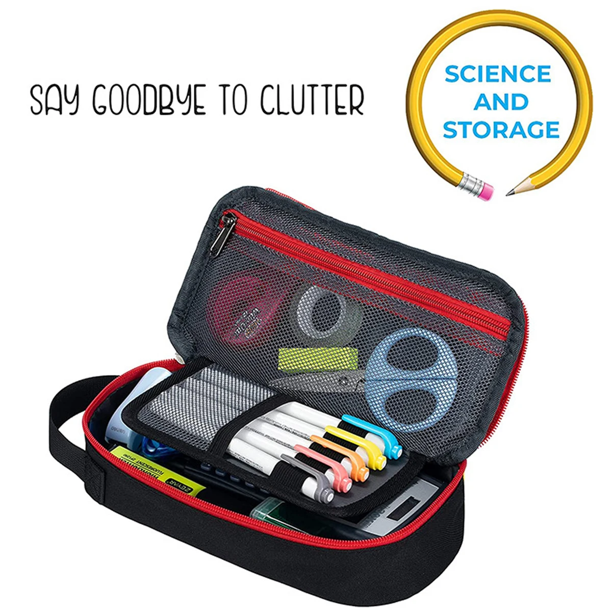 Large Capacity Stylish Pen Case 1
