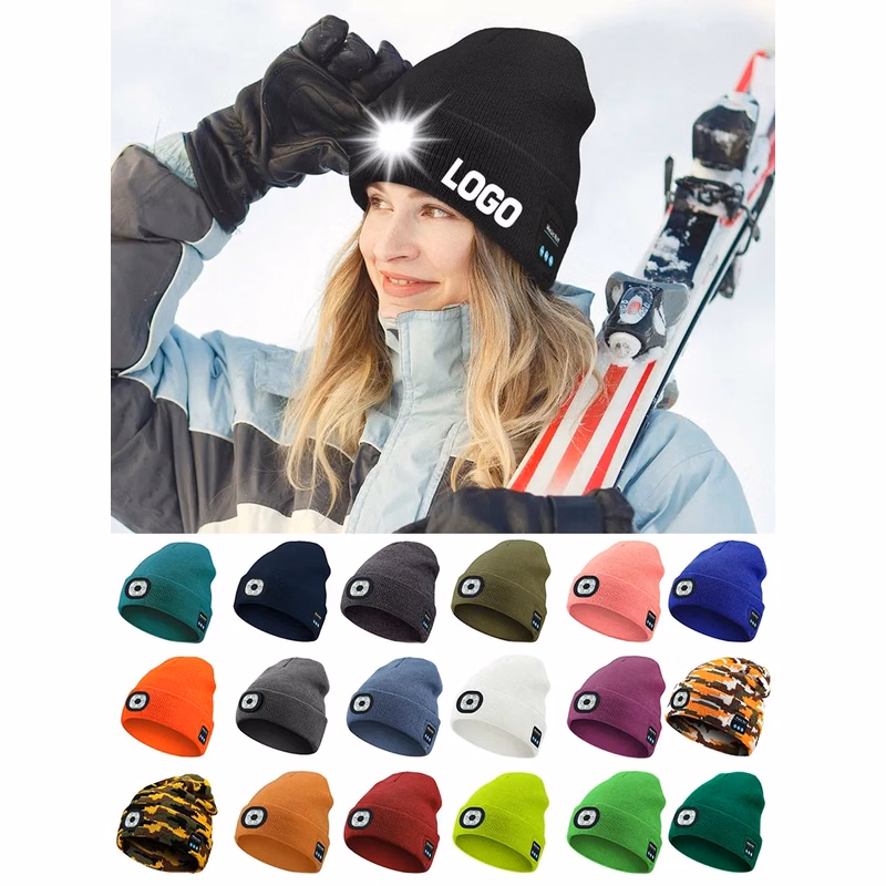 Bluetooth Beanie with LED Light