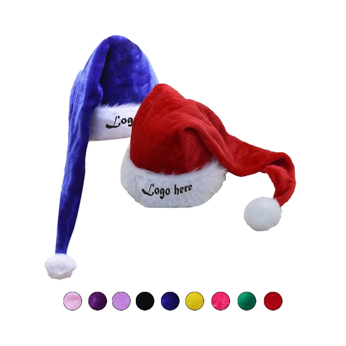 Extended Length Santa Claus Hat MOQ 50PCS 1