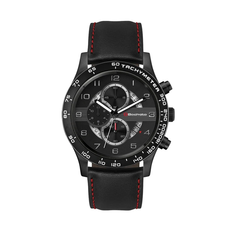 43.5MM, SS, BLACK CASE, BK BEZEL, CHRONO MVT, DTE 1