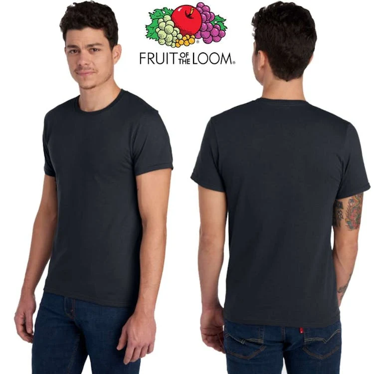 Fruit of the Loom Unisex T-Shirts - 3XL Charcoal Heather 1