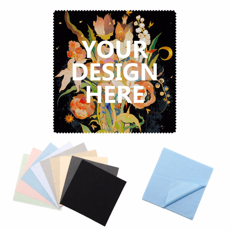 6x6inch Microfiber Cloth MOQ500