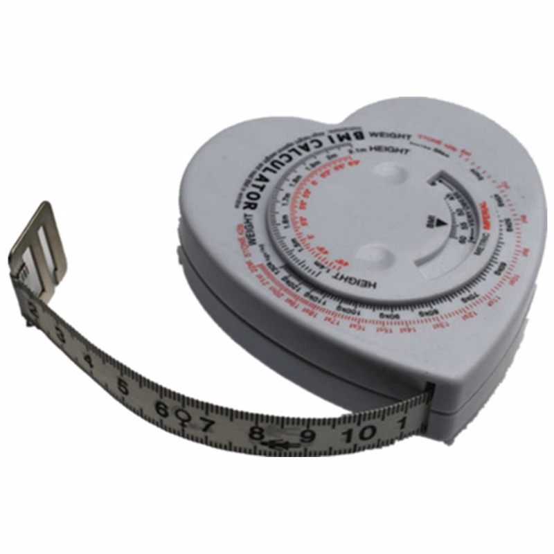 Heart Shape Tape Measure w/BMI Scale