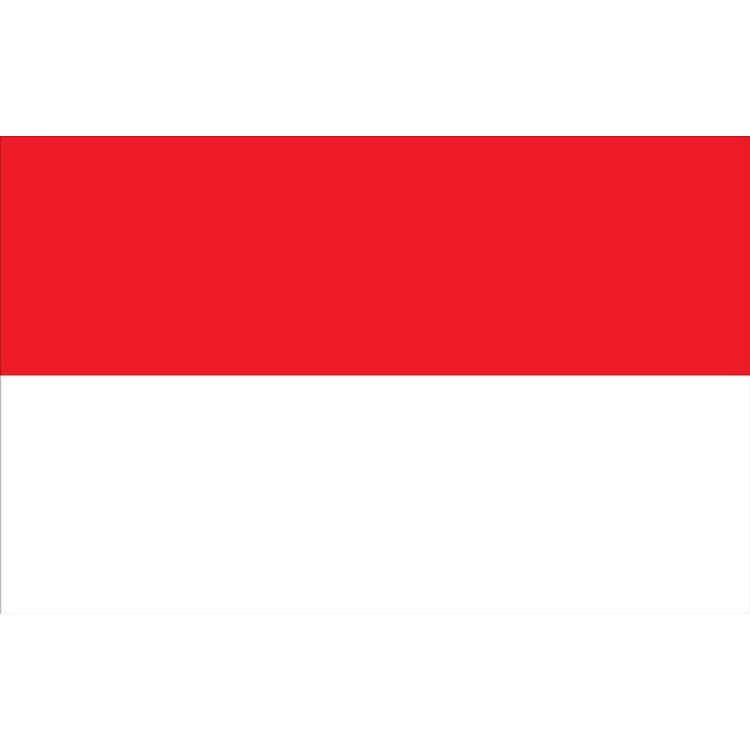 Indonesia Flag - 2' x 3' - Nylon 1
