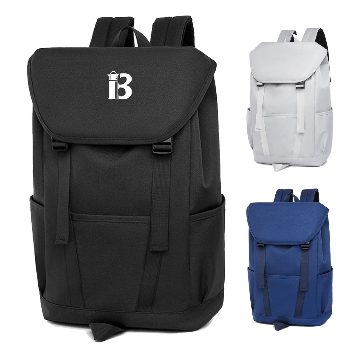 Large Capacity Oxford Backpack w/ Pockets 1