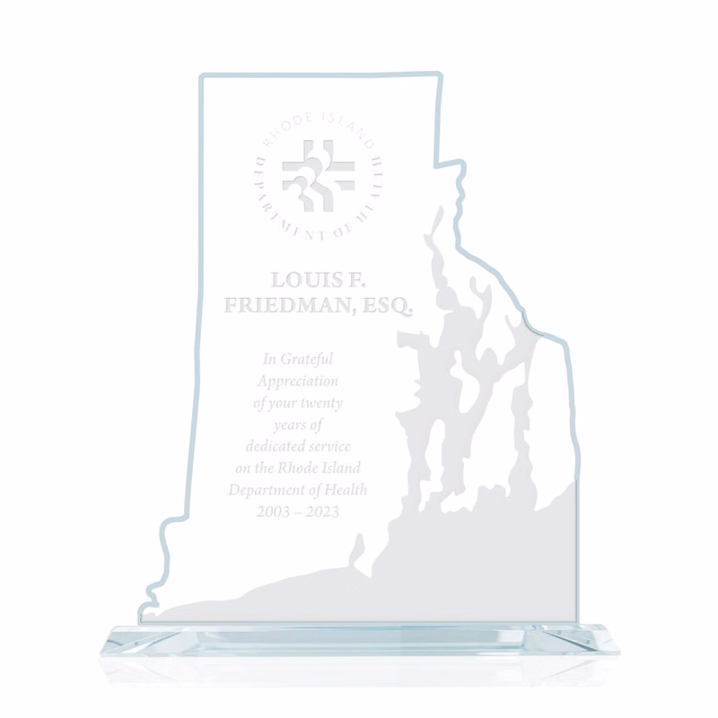State Map Award - Rhode Island