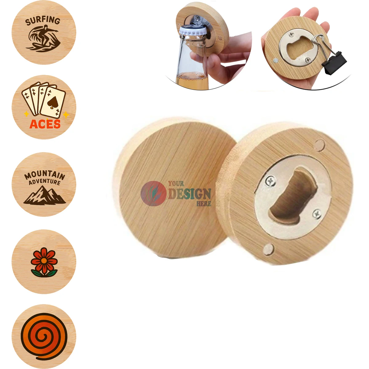 Wood Beer Opener 1