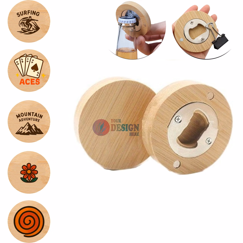 Wood Beer Opener