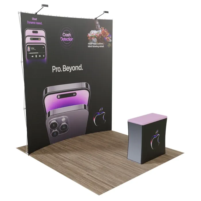 Pop Up Display Curved 10 ft 1