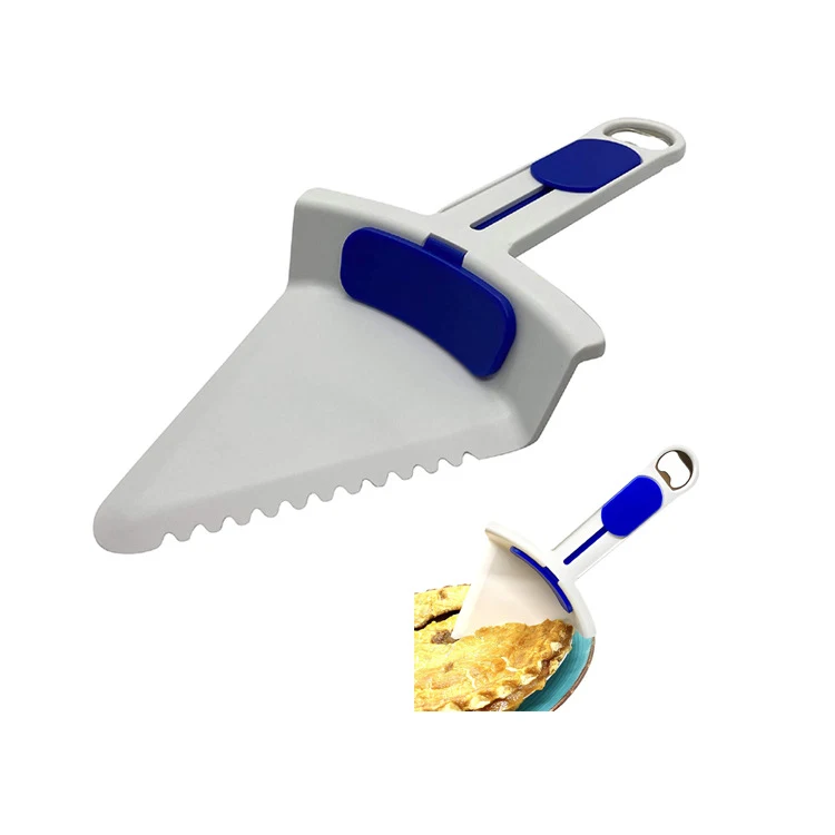 Slice cutter for pizza and cake, with bottle cap opening function 1