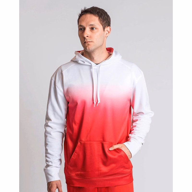 Unisex Ombre Hooded Sweatshirt - 1403