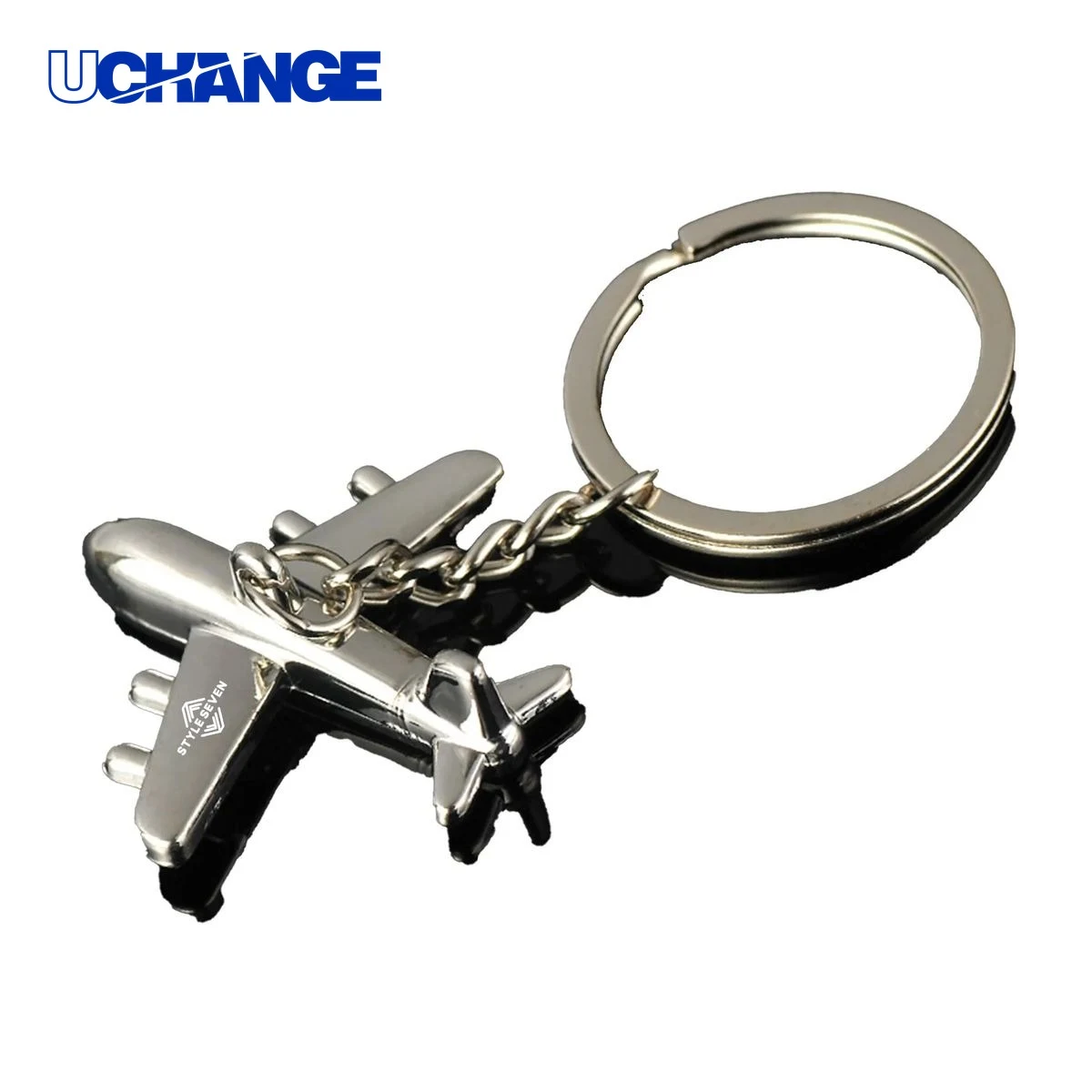Mini Airplane Keychain Charm 1