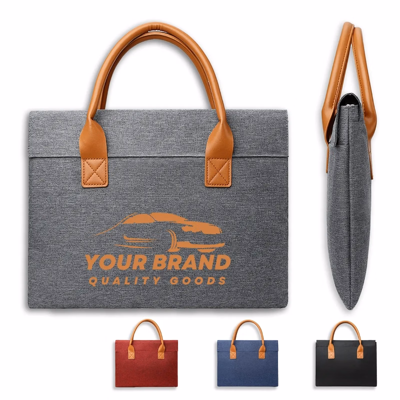 Protective Multifunctional Briefcase Bag w/Magnetic Closure