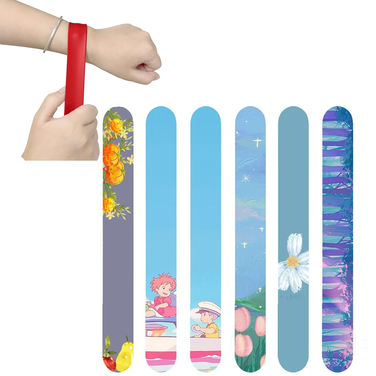 Soft Silicone Slap Wristband 1