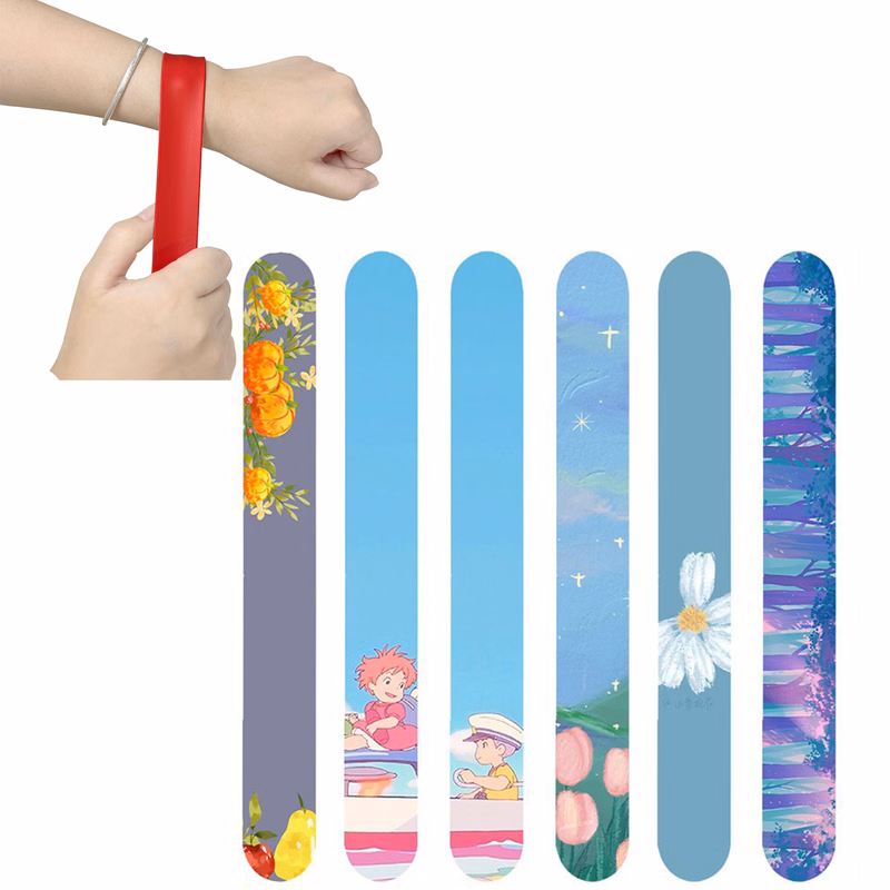 Soft Silicone Slap Wristband