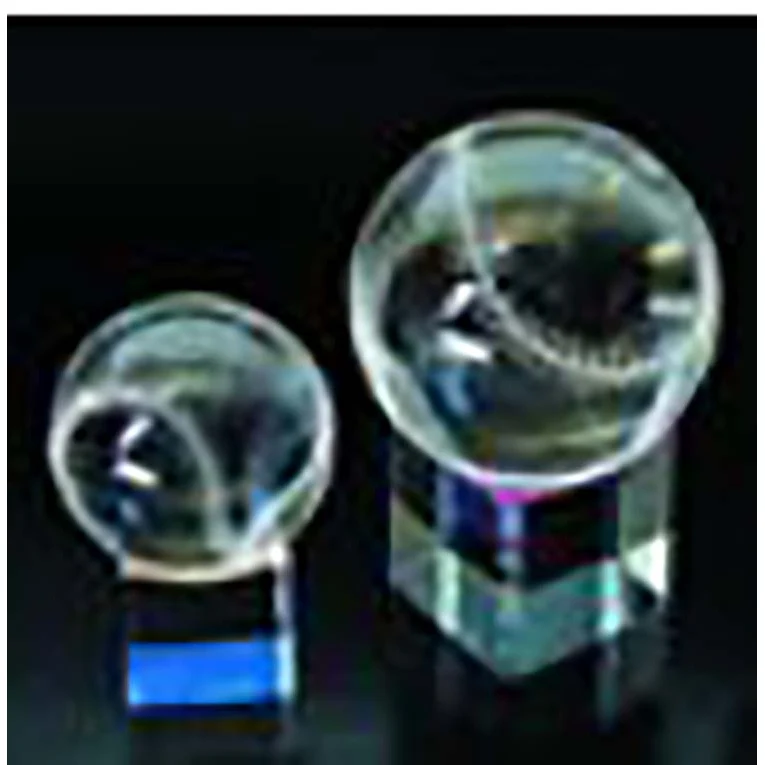 Crystal Baseball Desktop Gift Set - Large 1