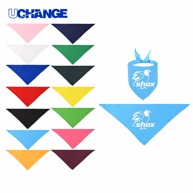 Polyester Pet Triangle Saliva Towel for Daily Wear