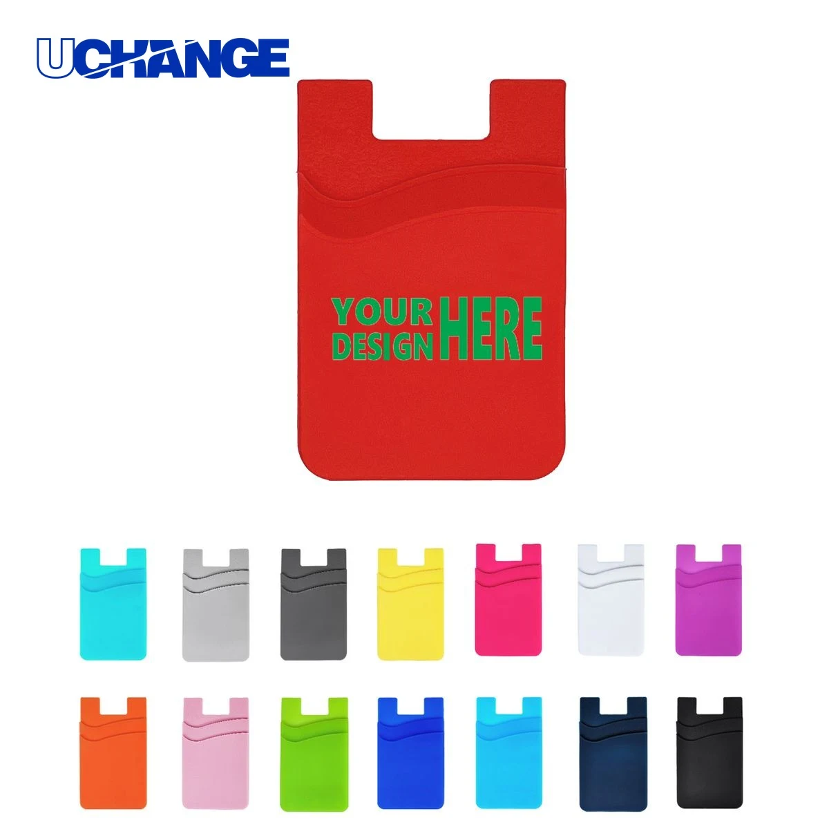 Custom Silicone Phone Wallet 1