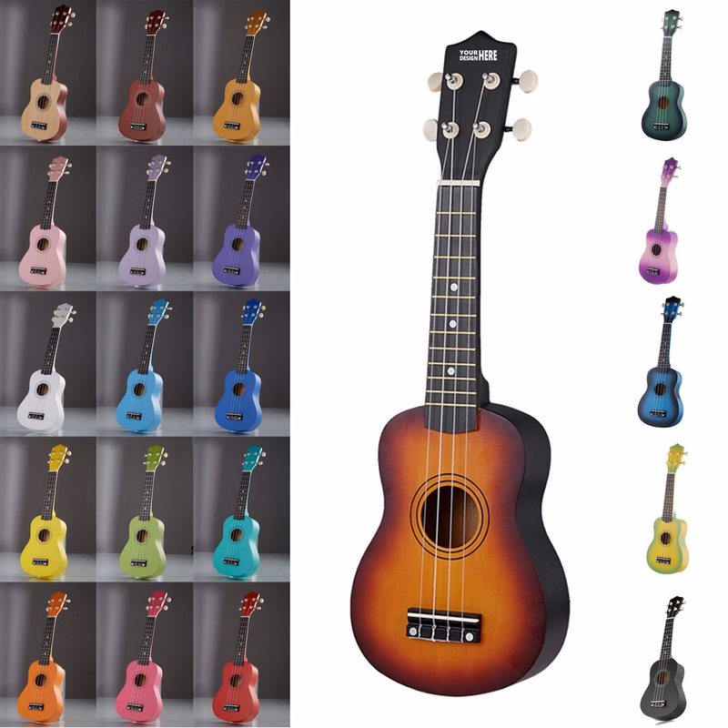 21" Soprano Ukulele Starter Pack with Nylon Strings