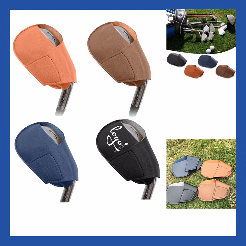 Single Leather Golf Club Headcover
