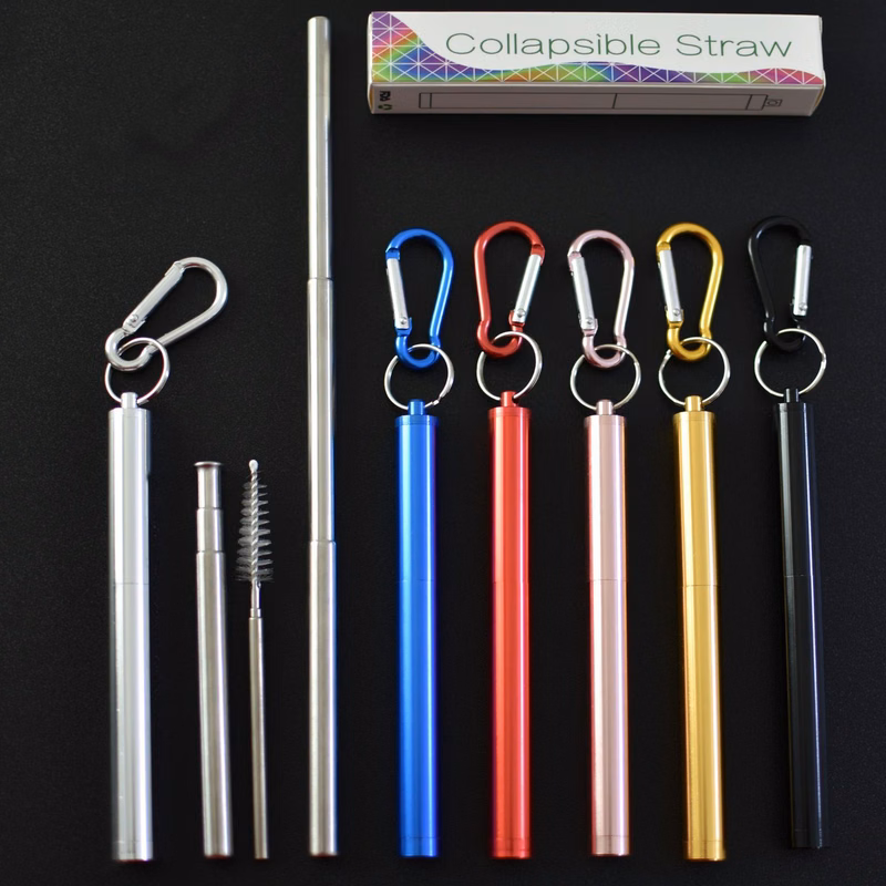 Collapsible Straw Kit