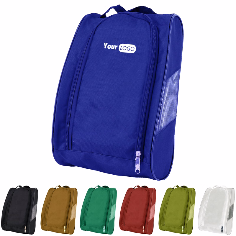 Oxford Cloth Shoe Bag ?C Waterproof With Zipper And Ventilation