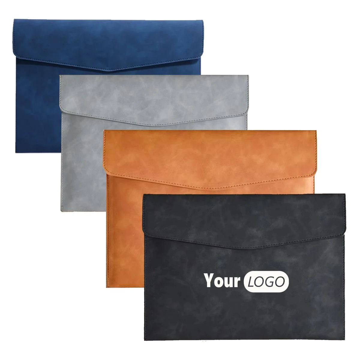 A4 Portable PU Leather File Bag 1