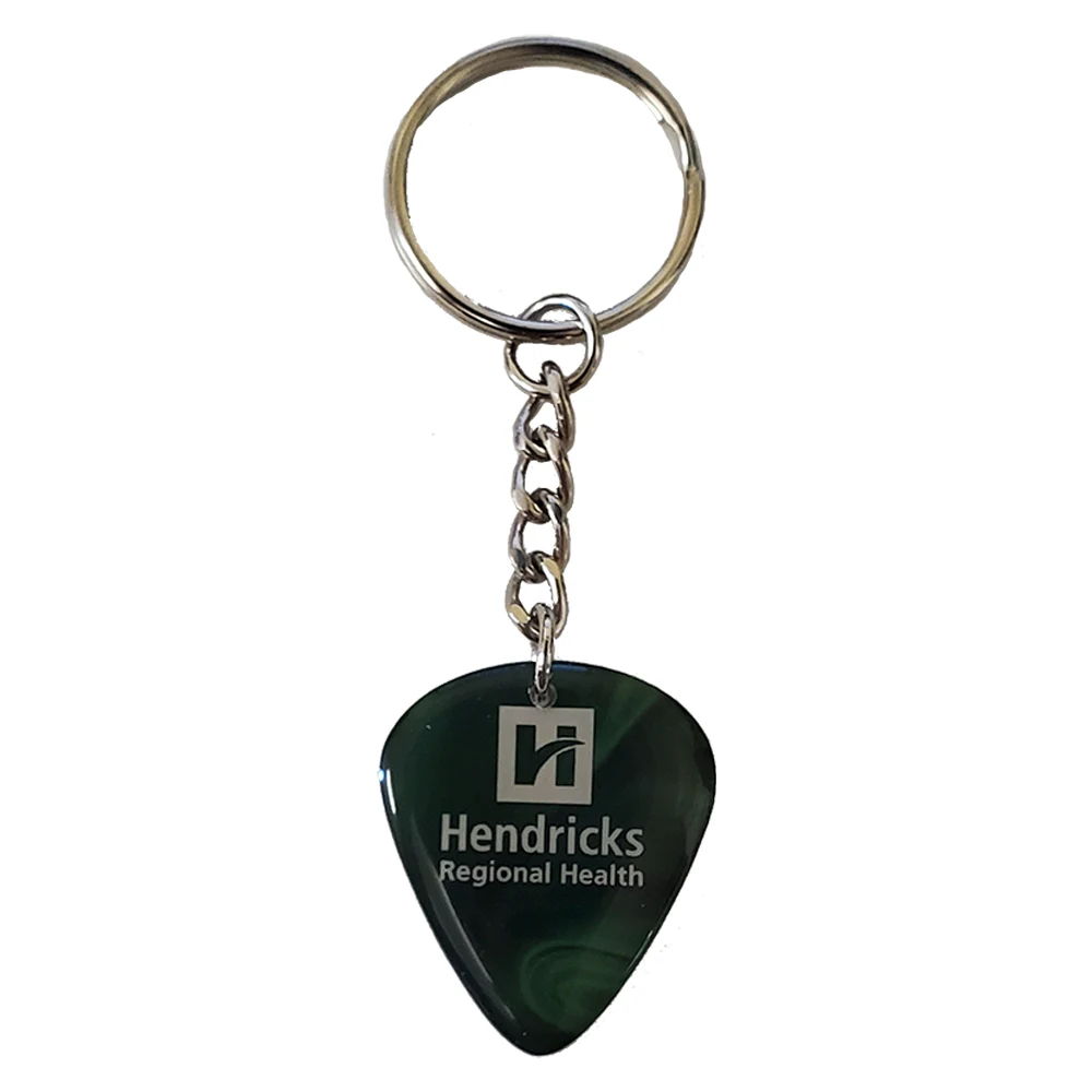 Novelty Pick with Single Sided Imprint with Key Chain Attachment 1