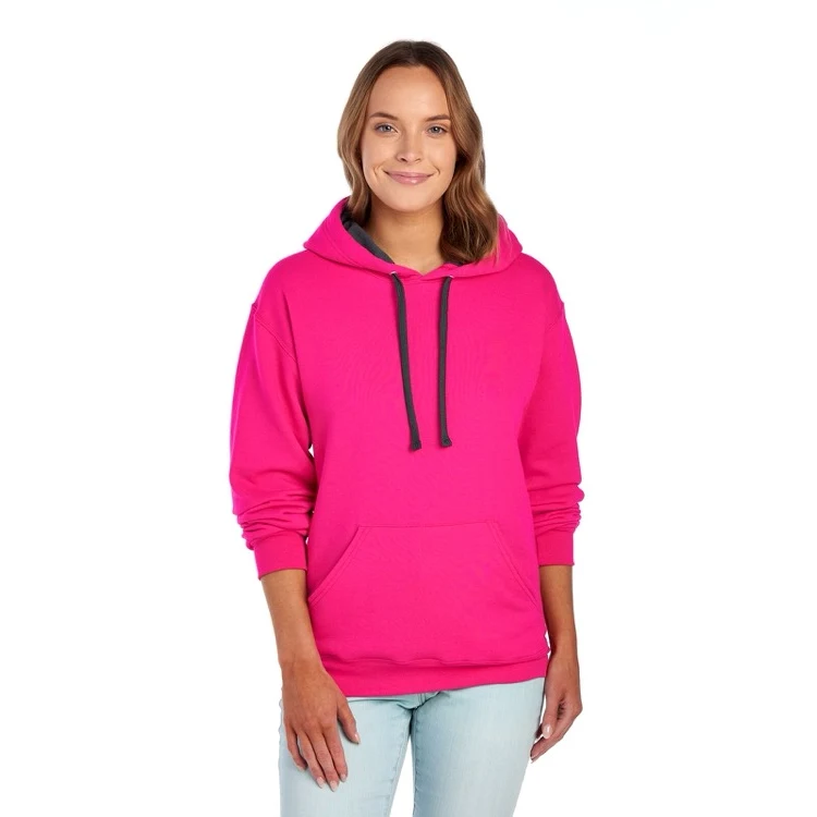 FRUIT OF THE LOOM Sofspun™ Unisex Hooded Sweatshirt, custom hoodie or sweatshirt with logo imprint 1