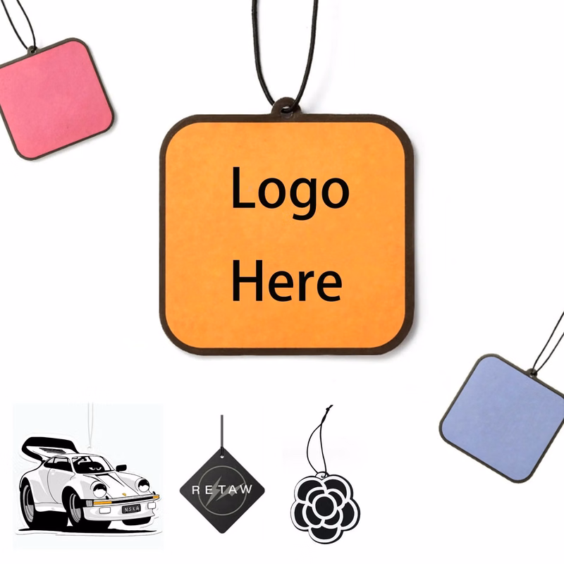 Car perfume tablet air freshener fragrance hanging ornament