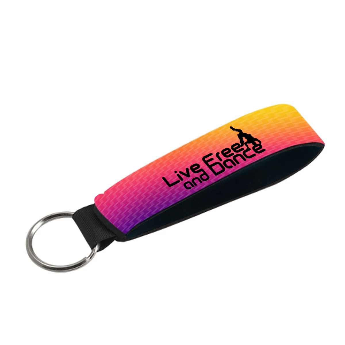 Neoprene Wristband Key Chain 1