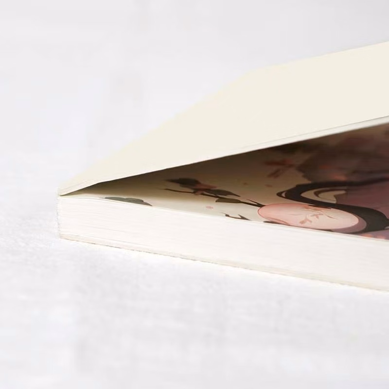 Exposed Spine Blank Notebook