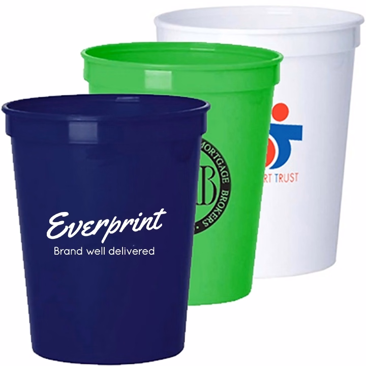 22 oz Reusable Plastic Stadium Cup