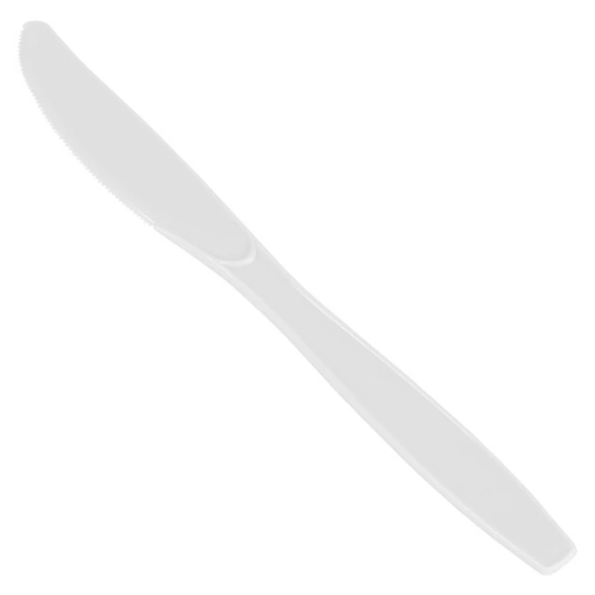 White Plastic Knife 1