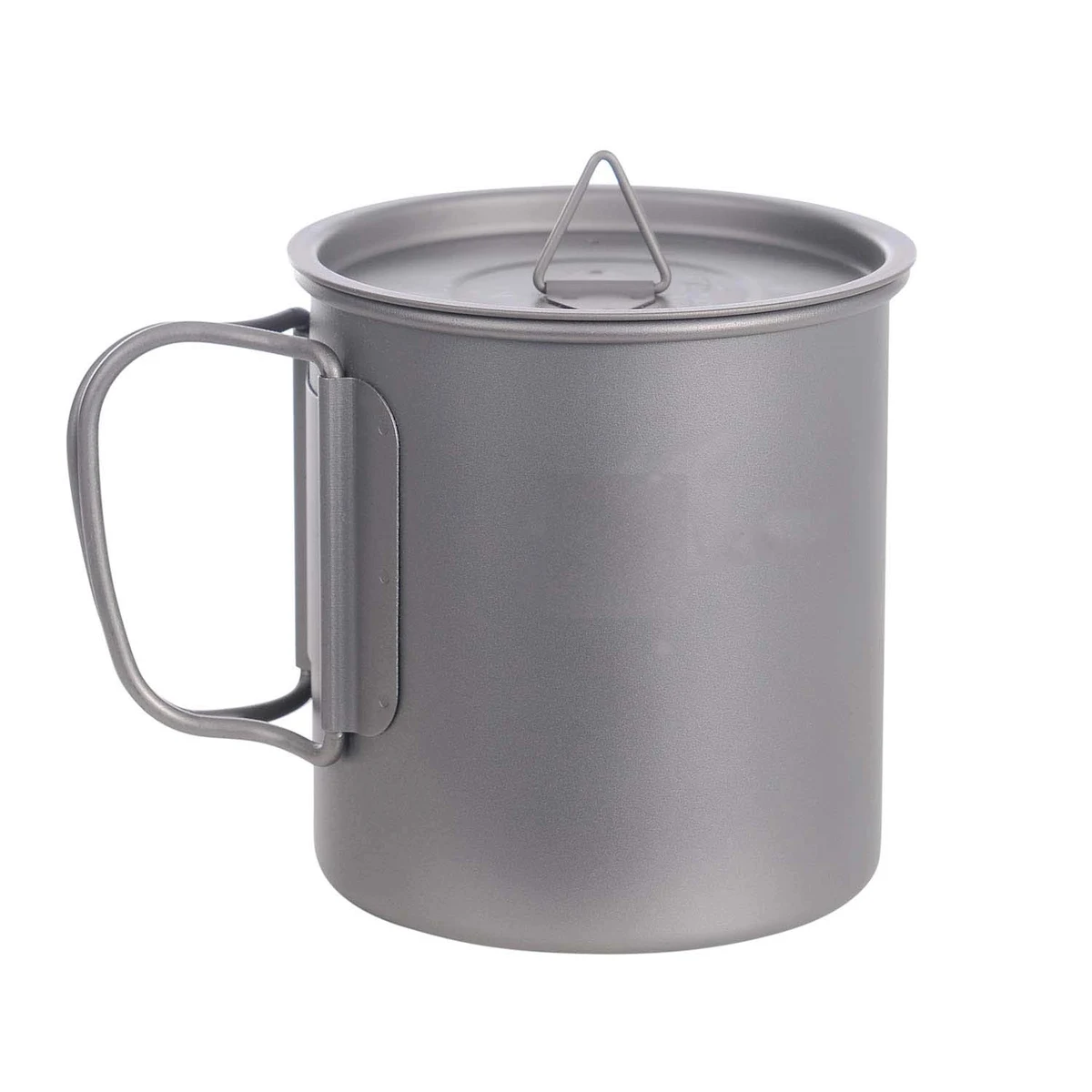 Titanium Cup Camping Mug Foldable Handle 1