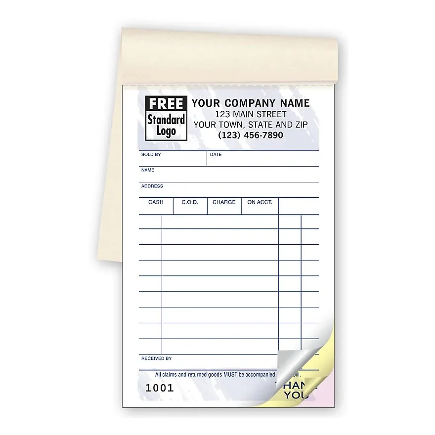 Sales Book, Multi-Purpose, Colors Design, Small 1