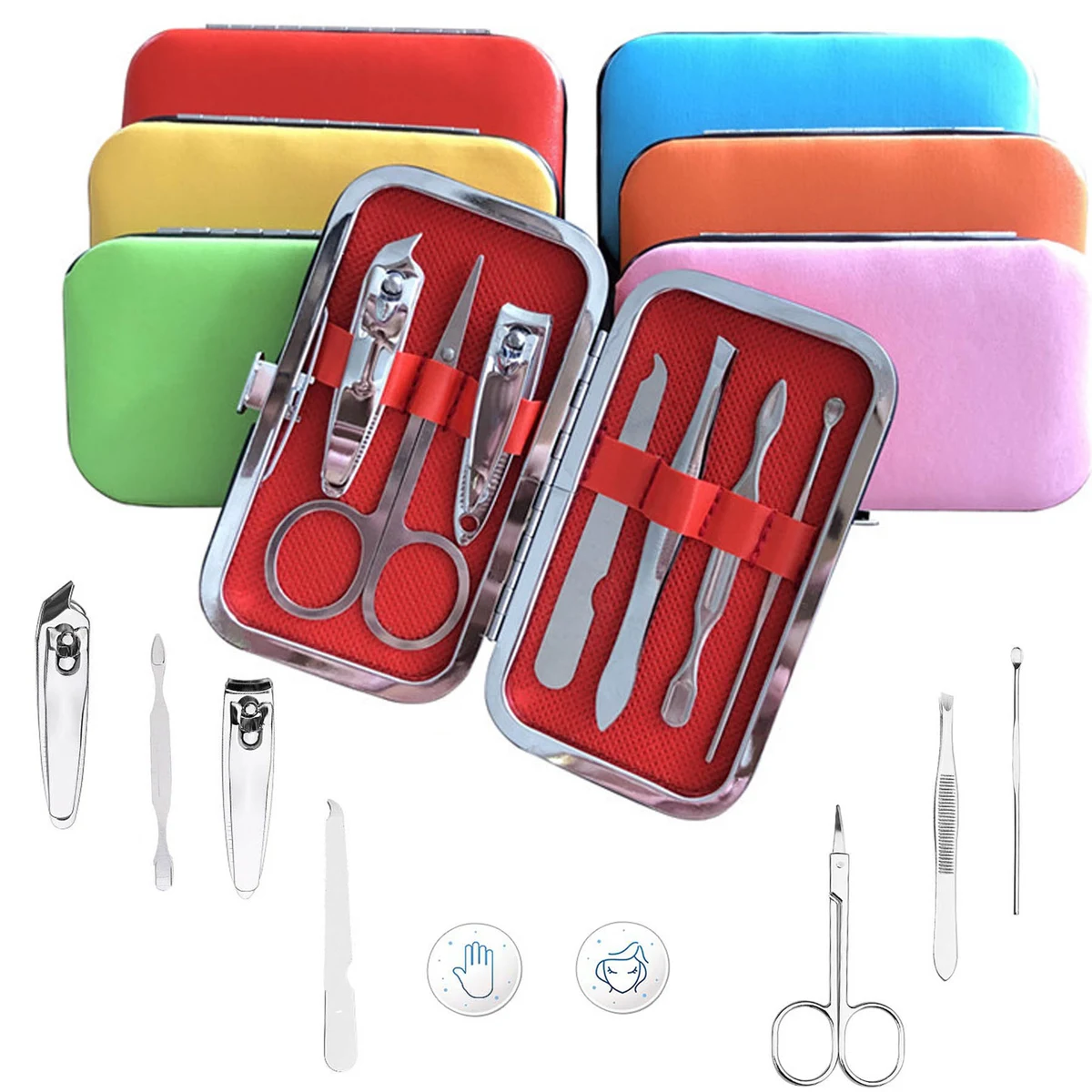 7- Piece Nail Clipper Manicure Pedicure Set 1