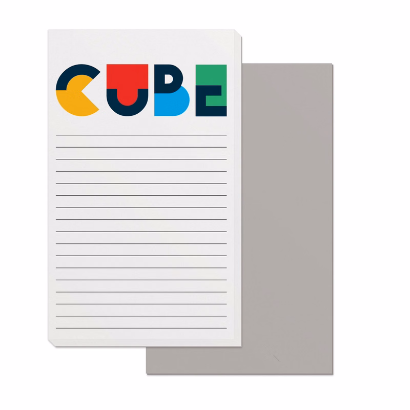 50 Page Note-Pads with 4 Colour Process (3"x5")