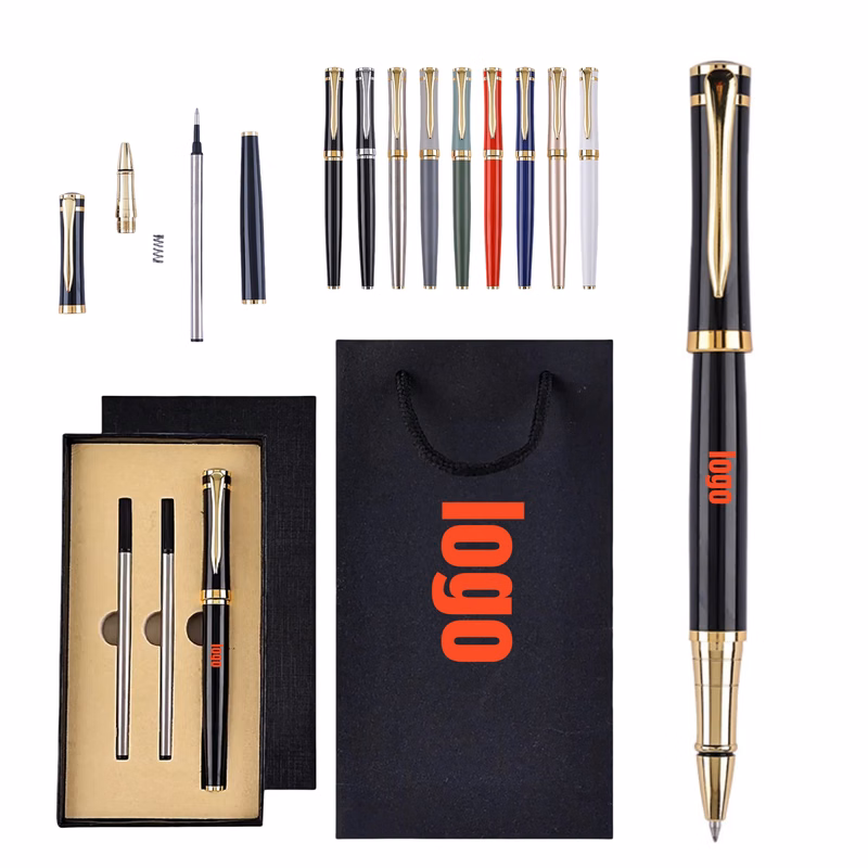 High-End Signature Pen ?C UV Print, Corporate Gift Set