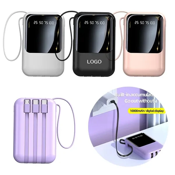 Colorful 20,000mAh Rechargeable Power Bank with Capacity 1