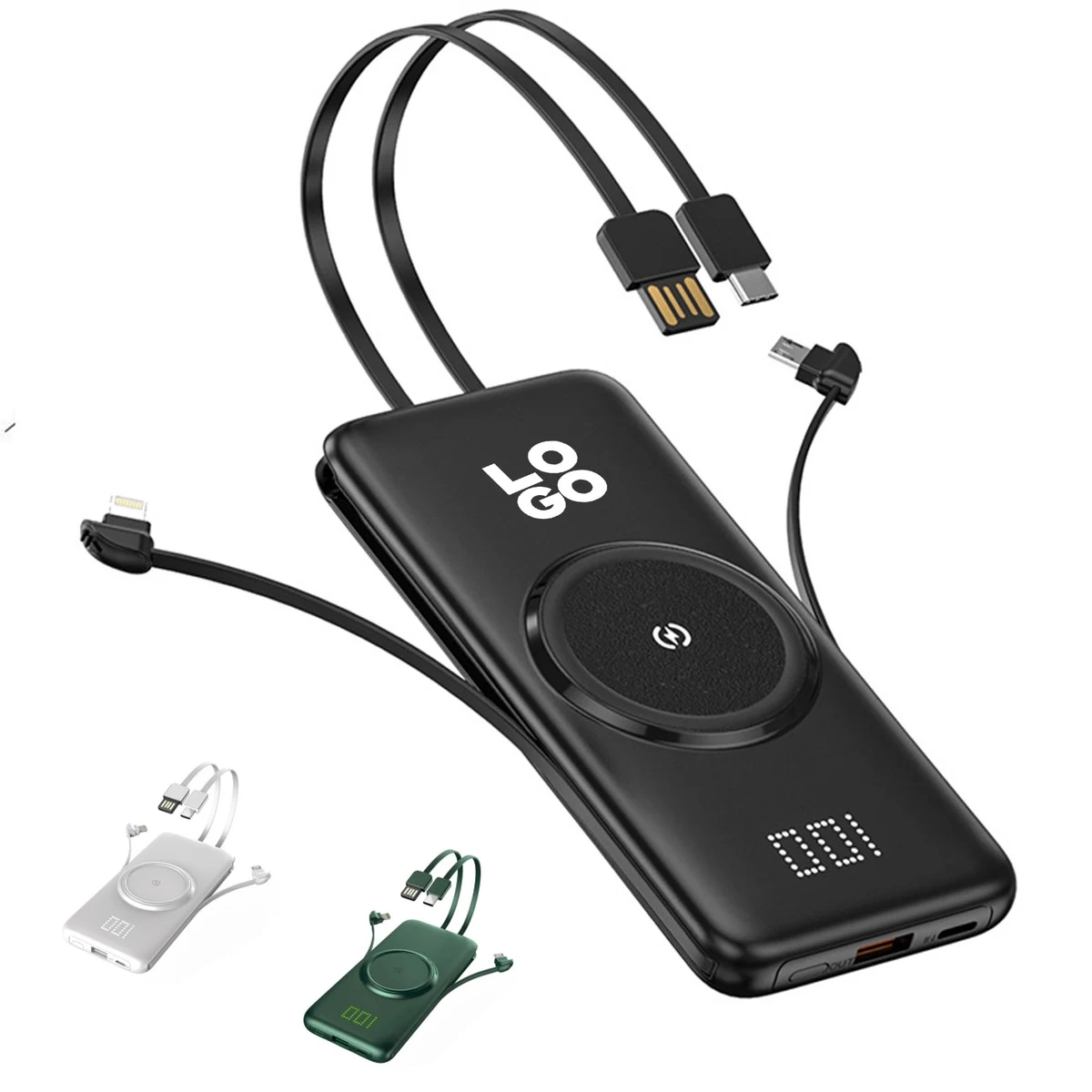 Qi Wireless Charger Power Bank 1