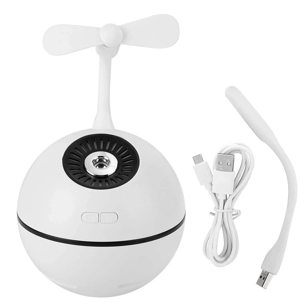 4in1 Humidifier + Power Bank + LED Lights + Mini Fan 1